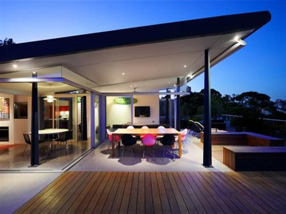 Amazing Modern Penthouse A Dream Home Design Outdoor Dining