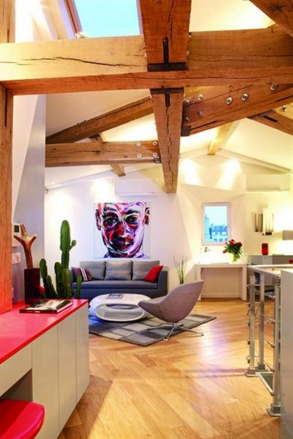 Amazing Remodeled Loft Design Ideas by FrA©dA©ric Flanquart in Paris x