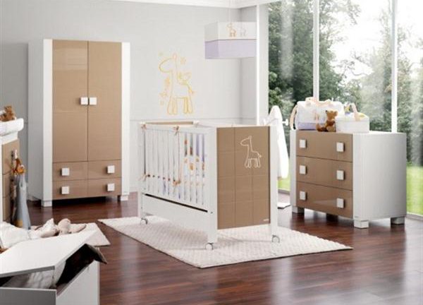 Attractive Babies Room Furniture Design with Lovely Giraffe Themes chocolate