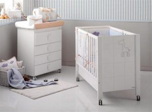 Attractive Babies Room Furniture Design with Lovely Giraffe Themes white