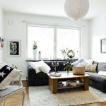 Attractive Remodeled Swedish Apartment living room design ideas