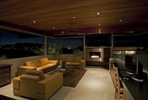 Awesome livingroom Design with Wonderful View in Arizona