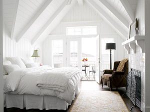 Beautiful Beach House bedroom Design in Whidbey Island