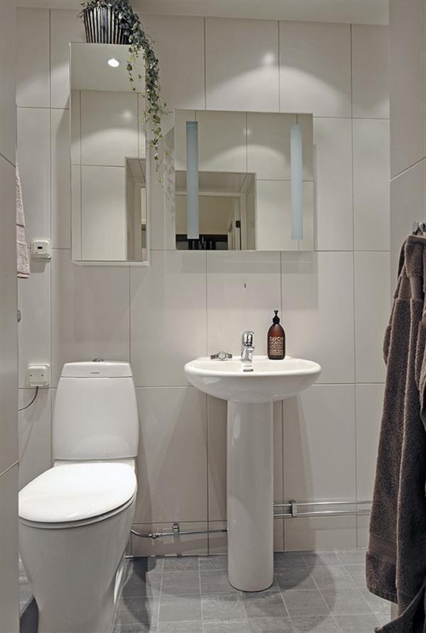 Beautiful and Luxurious Scandinavian Bathroom Design Inspiration