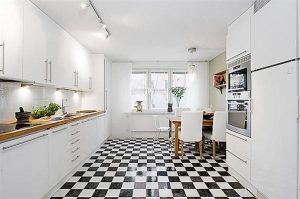 Bright and Creative Sweden Apartment kitchen Design Inspiration