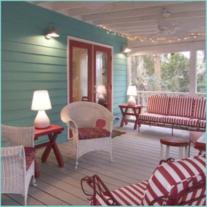 Colorful outdoor space Decoration Ideas with Turquoise themes Aplliance