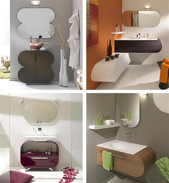 Colorfull and Cute Bathroom Furniture Sets Ideas modern themes