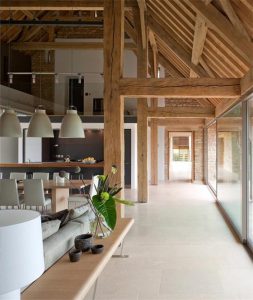 Contemporary Barn House Design Ideas Calm Interior
