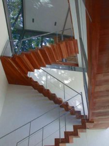 Contemporary Villa with Unique Concept in South Africa stairs design ideas