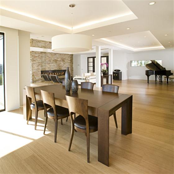 Contemporary and Modern Dream Home Design Dining Room