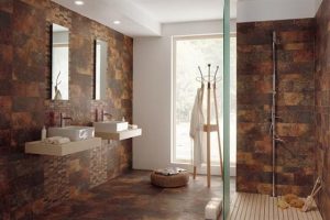 Contemporary and Unique Ceramic Floor and Wall Tiles Brown