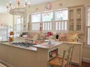 Cute Kitchen Design Inspiration with retro and sweet concept