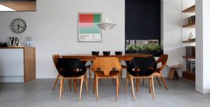 Delightful Scandinavian dinning room Design by Linea Studio in England
