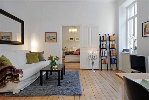 Elegance Scandinavian Apartment Design Inspiration