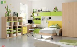 Go green Kids Bedroom Decorating Ideas