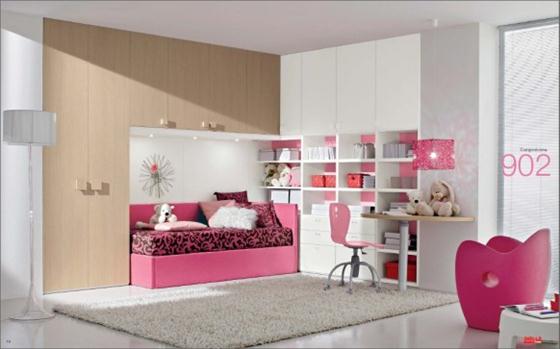 Pink room Kids Bedroom Decorating Ideas