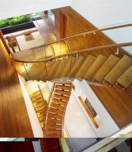 Unusual stairs interior Design by Guz Architects