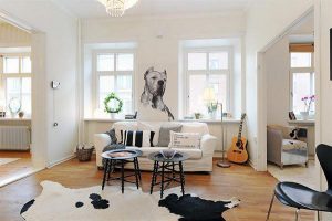 Wonderful livingroom Design with dog inspiration