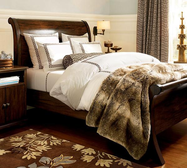 luxurious and Beautiful Sleigh Beds Design Ideas