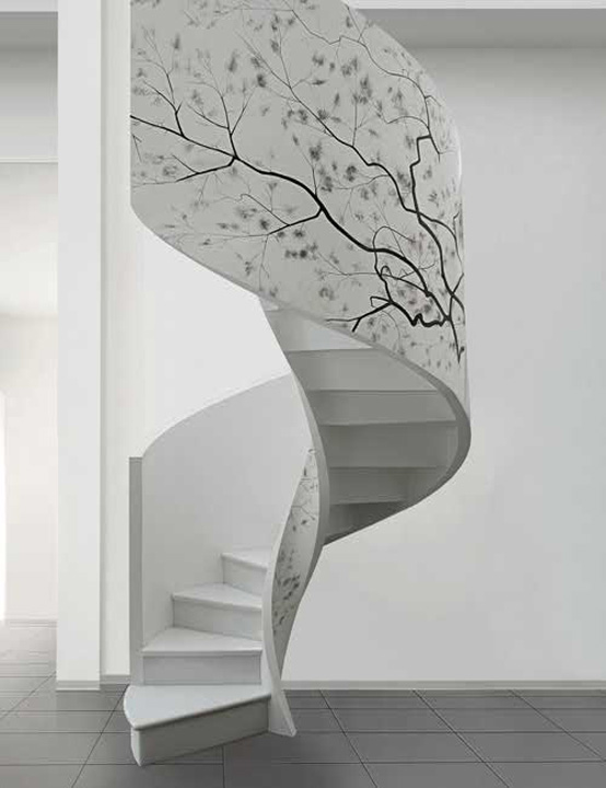 prefabricated elements decorative simple staircase design