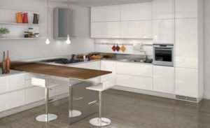 Contemporary Minimalist Sleek Kitchen Design Ideas Cabinets view