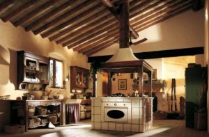 Contemporary Old Town and Country Style Kitchen Design Ideas Country island