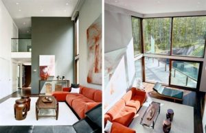 Contemporary Underground Home Design Ideas living Room