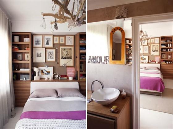Contemporary Warm Interior Design with Neutral Color Scheme Master bedroom