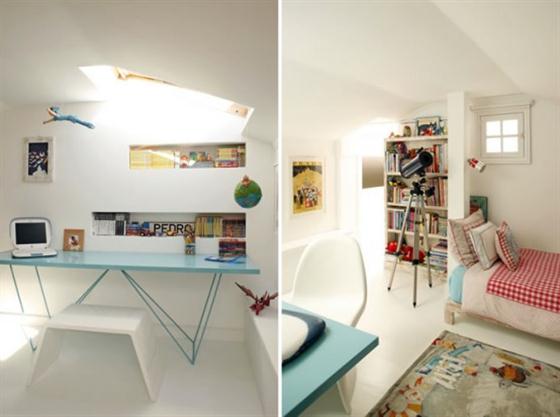 Contemporary Warm Interior Design with Neutral Color Scheme kids bedroom