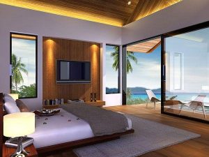 Cool and Amazing Bedrooms Design Overlooking the Sea nice
