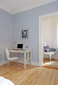 Cool and Cozy White Swedish Apartments Ideas corner