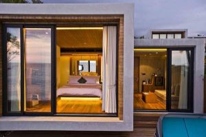 Cozy and elegance Beachfront Villa Design with Environmentally friendly Concept
