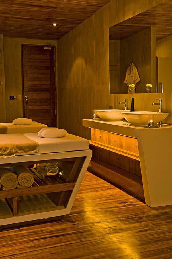 spa room decor on Beachfront Villa Design with luxurious Concept in Thailand