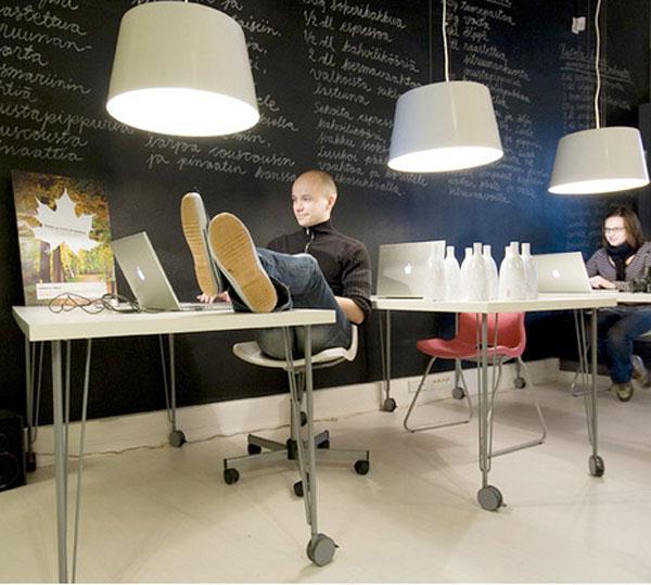 unusual Cool and Cozy Office Interior Design Ideas