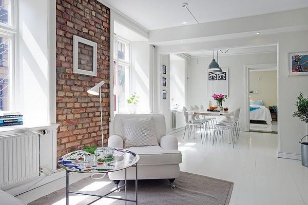 Apartment Decor ideas with White Stylish Concept