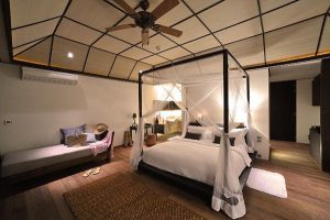 Cozy Lily Resort in Maldives elegant bedding