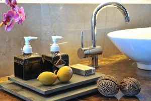 Cozy Lily Resort in Maldives faucet