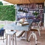 Creative Home with Rustic Design Interior in Ampurdan cozy yard space