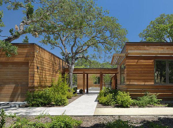 Creative Wooden House Design Ideas by MacCracken Architects garden