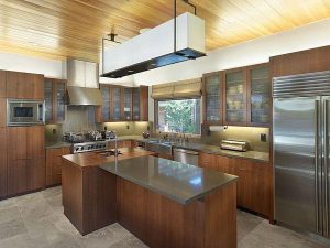 Creative Wooden House Design Ideas by MacCracken Architects kitchen