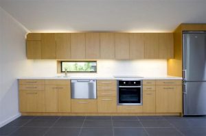 Minimalist kitchen design on The Mendoza Lane House