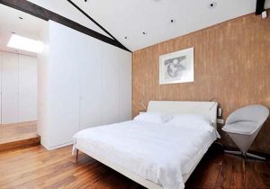 simply bedroom Design with Artistic Interior Ideas in London