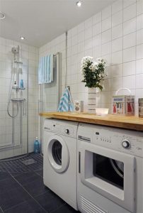 simply laundry corner Design Inspiration in Sweden