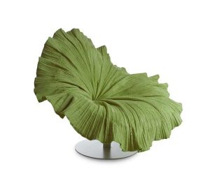 Cute green Blossom Flower Chair by Kenneth Cobonpuere