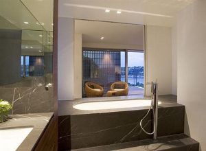 Delightful bathroom Design by Corben Architects