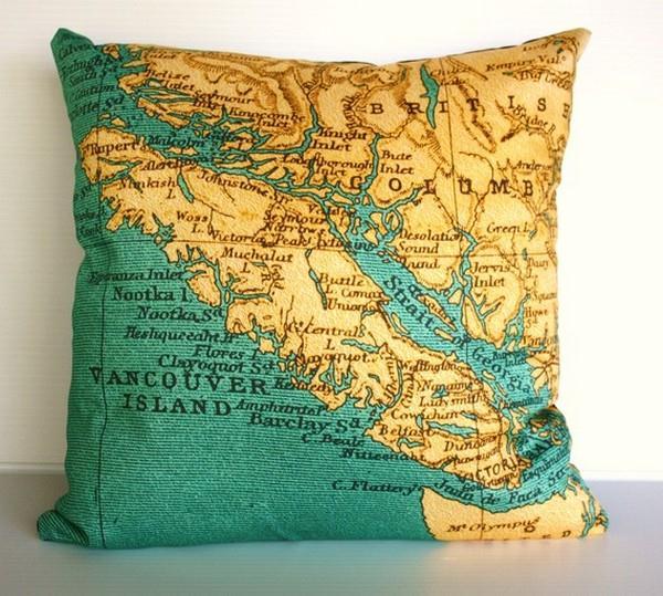 Funny and Delightful Vancouver Pillows by Bearded Pigeon
