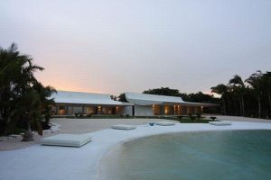 Futuristic White dream Beach Home in Dominican Republic