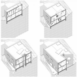 Futuristic Wooden Home Design Ideas complete siteplan