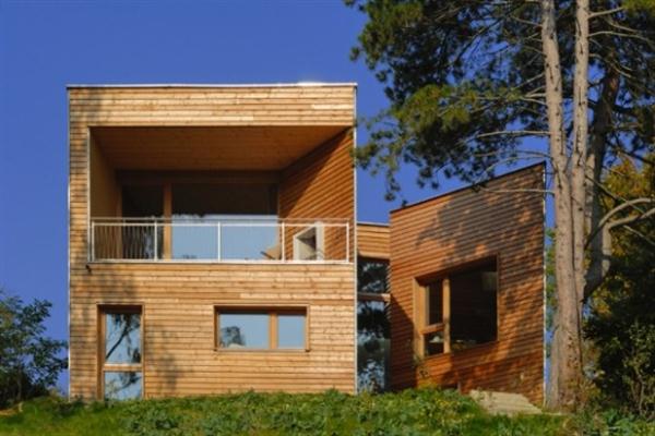 Modern Wooden Home Design from Vienna