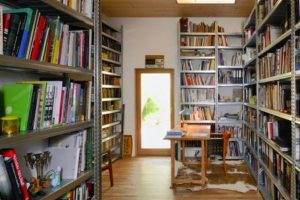 Futuristic Wooden Home Design Ideas from Vienna reading corner